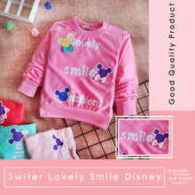 Load image into Gallery viewer, Ls Switer Lovely Smile Disney