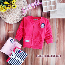 Load image into Gallery viewer, LS CARDIGAN TOMMY BOYS