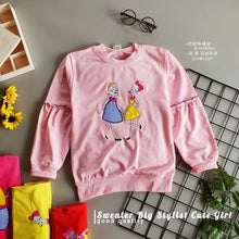 Load image into Gallery viewer, Ls Sweater Big Stylist Cute Girl