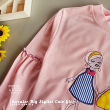 Load image into Gallery viewer, Ls Sweater Big Stylist Cute Girl