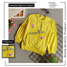 Load image into Gallery viewer, Ls Sweater Big Ice Cream