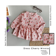 Load image into Gallery viewer, Ls Dress Cherry Winnia