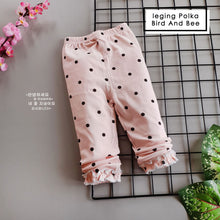 Load image into Gallery viewer, Ls Leging Polka Bird And Bee