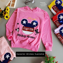 Load image into Gallery viewer, Ls Sweater Mickey Supreme Sequeen