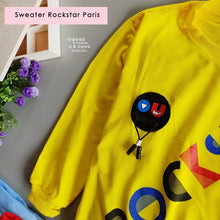 Load image into Gallery viewer, Ls Sweater Rockstar Paris