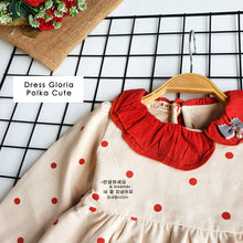 Load image into Gallery viewer, Ls Dress Gloria Polka Cute