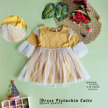 Load image into Gallery viewer, LS Dress Pistachia Cutie