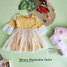 Load image into Gallery viewer, LS Dress Pistachia Cutie
