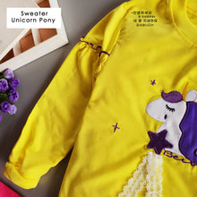 Load image into Gallery viewer, Ls Sweater Unicorn Pony