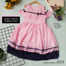Load image into Gallery viewer, Ls Dress Jenita Ribbon Girl