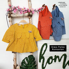 Load image into Gallery viewer, Ls Dress Polka Romanian