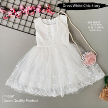Load image into Gallery viewer, Ls Dress White Chic Story