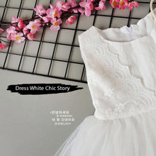 Load image into Gallery viewer, Ls Dress White Chic Story