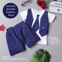 Load image into Gallery viewer, LS Setelan Donald Fashion Boys