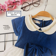 Load image into Gallery viewer, Ls Dress Amalia Denim