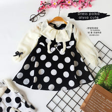 Load image into Gallery viewer, Ls Dress Polka Alysa Cute