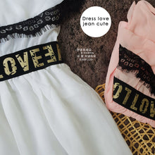 Load image into Gallery viewer, Ls Dress Love Jean Cute