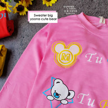 Load image into Gallery viewer, Ls Sweater Big Yoona Cute bear