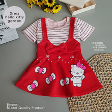 Load image into Gallery viewer, Ls Dress Hello Kitty Garden