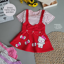 Load image into Gallery viewer, Ls Dress Hello Kitty Garden