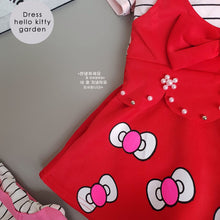 Load image into Gallery viewer, Ls Dress Hello Kitty Garden