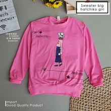 Load image into Gallery viewer, Ls Sweater Big Hatchiko Girl