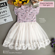 Load image into Gallery viewer, Ls Dress Belinda Fish Girl