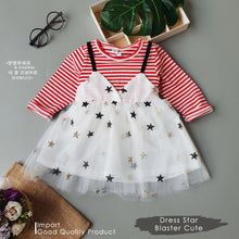 Load image into Gallery viewer, Ls Dress Star Blaster Cute