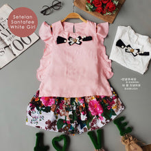 Load image into Gallery viewer, Ls Setelan Santafee White Girl