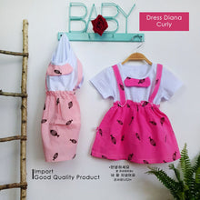 Load image into Gallery viewer, LS DRESS DIANA CURLY