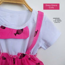 Load image into Gallery viewer, LS DRESS DIANA CURLY