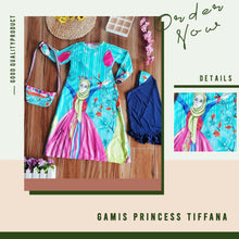 Load image into Gallery viewer, LS GAMIS PRINCESS TIFFANA (BAHAN SCUBA TEBAL)