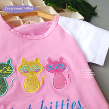 Load image into Gallery viewer, LS DRESS SWEET KITTIES