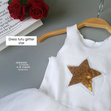 Load image into Gallery viewer, Ls Dress Tutu Glitter Star