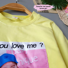Load image into Gallery viewer, Ls Sweater Led Kawai Korea Girl