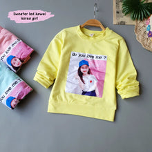 Load image into Gallery viewer, Ls Sweater Led Kawai Korea Girl