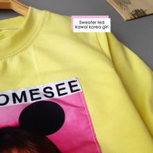Load image into Gallery viewer, Ls Sweater Led Kawai Korea Girl