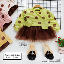 Load image into Gallery viewer, Ls Dress Michiko Polka