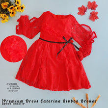Load image into Gallery viewer, LS PREMIUM DRESS CATERINA RIBBON BROKAT