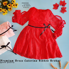 Load image into Gallery viewer, LS PREMIUM DRESS CATERINA RIBBON BROKAT