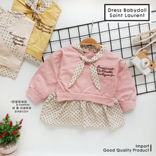 Load image into Gallery viewer, Ls Dress Babydoll Saint Laurent Cute