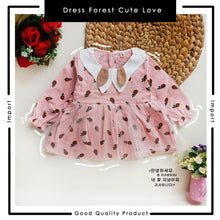 Load image into Gallery viewer, Ls Dress Forest Cute Love