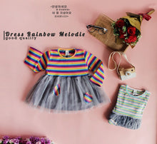 Load image into Gallery viewer, Ls Dress Rainbow Melodie