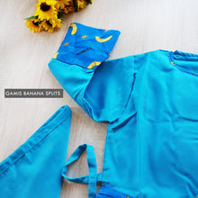 Load image into Gallery viewer, LS GAMIS BANANA SPLITS (BAHAN KATUN) (UK. BESAR)