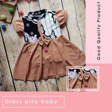 Load image into Gallery viewer, LS DRESS PITA BABY (BAHAN WEDGES TEBAL)
