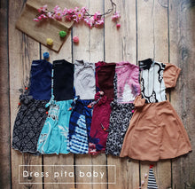 Load image into Gallery viewer, LS DRESS PITA BABY (BAHAN WEDGES TEBAL)