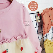 Load image into Gallery viewer, Ls Dress Carrots Lovely Cute