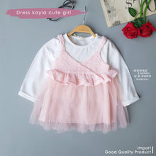 Load image into Gallery viewer, Ls Dress Kayla Cute Girl