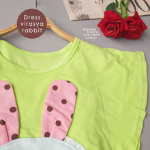 Load image into Gallery viewer, Ls Dress Virasya Rabbit