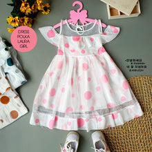 Load image into Gallery viewer, Ls Dress Polka Laura Girl
